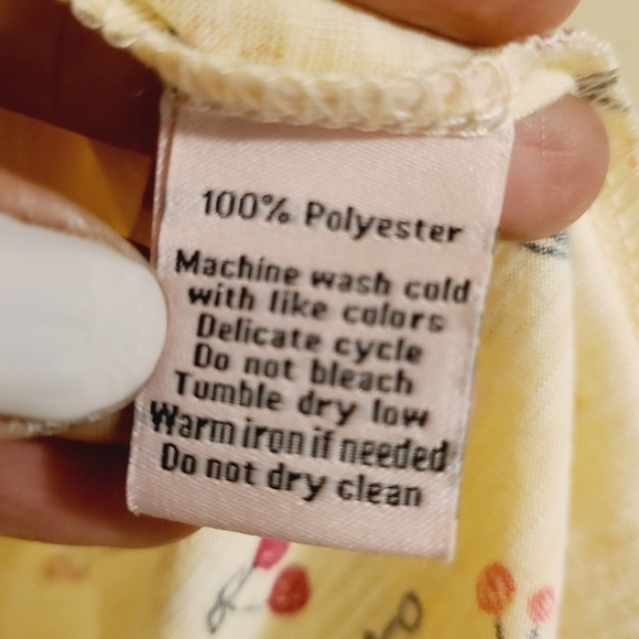 Juicy Couture | Cherry Printed Cold Shoulder Shirt (Size Medium) - Picture 5 of 13